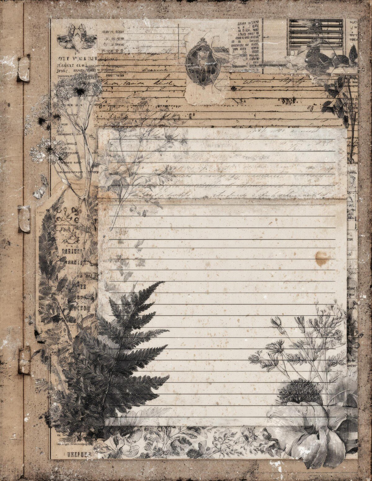 vintage preview 10 – Journal Pages