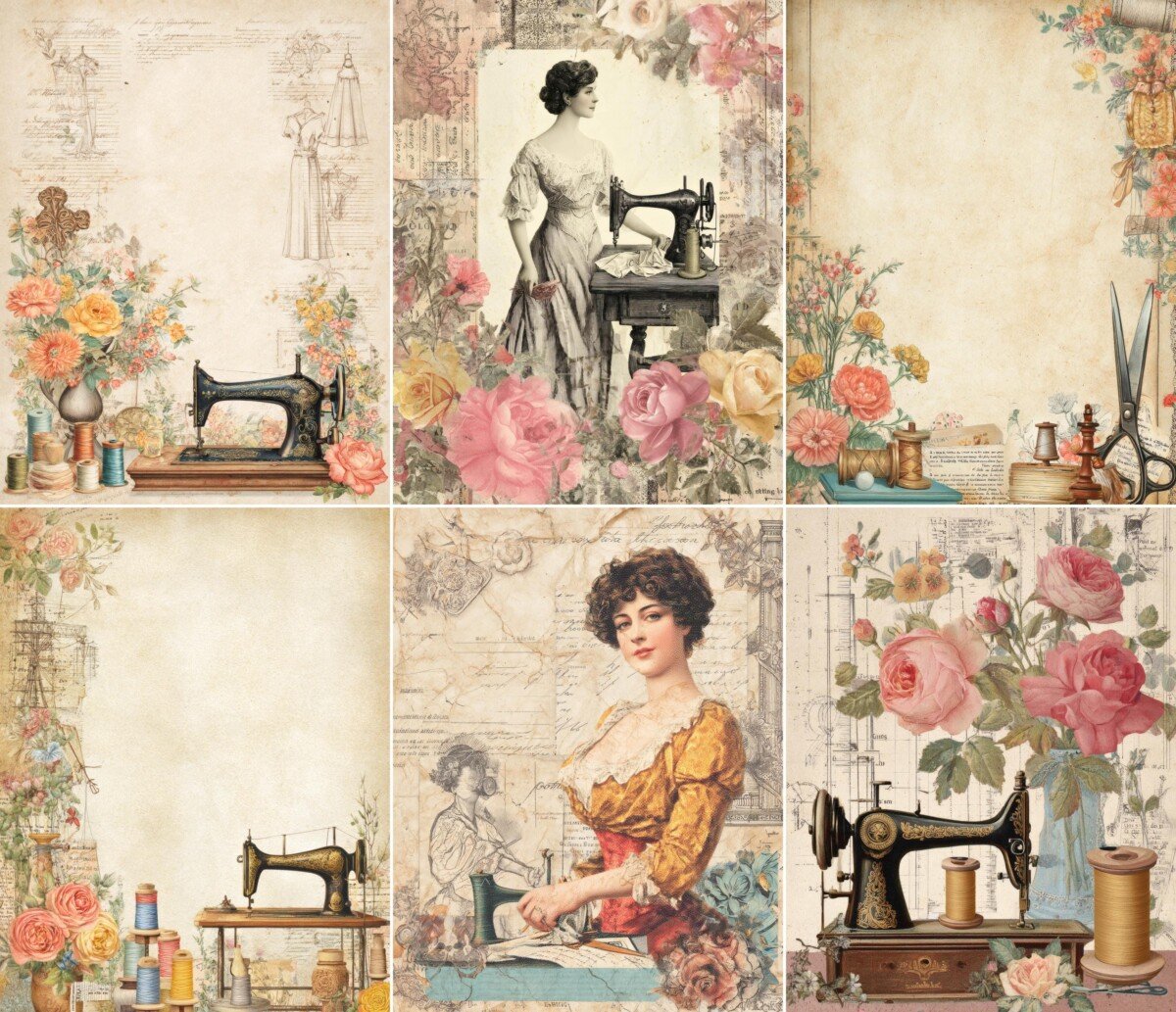 vintage preview 6 – Journal Pages