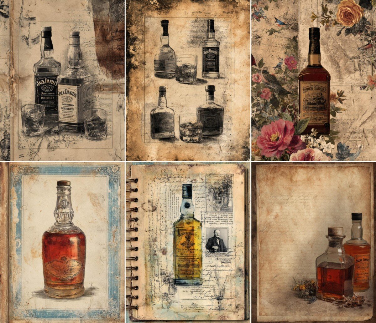 vintage preview 2 – Journal Pages