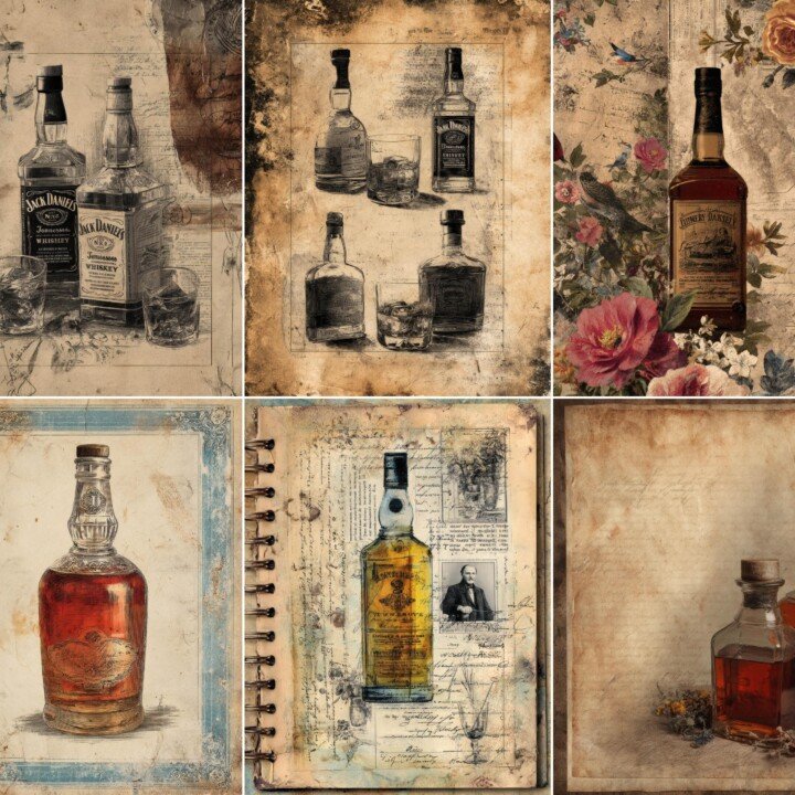 vintage preview 2 – Journal Pages