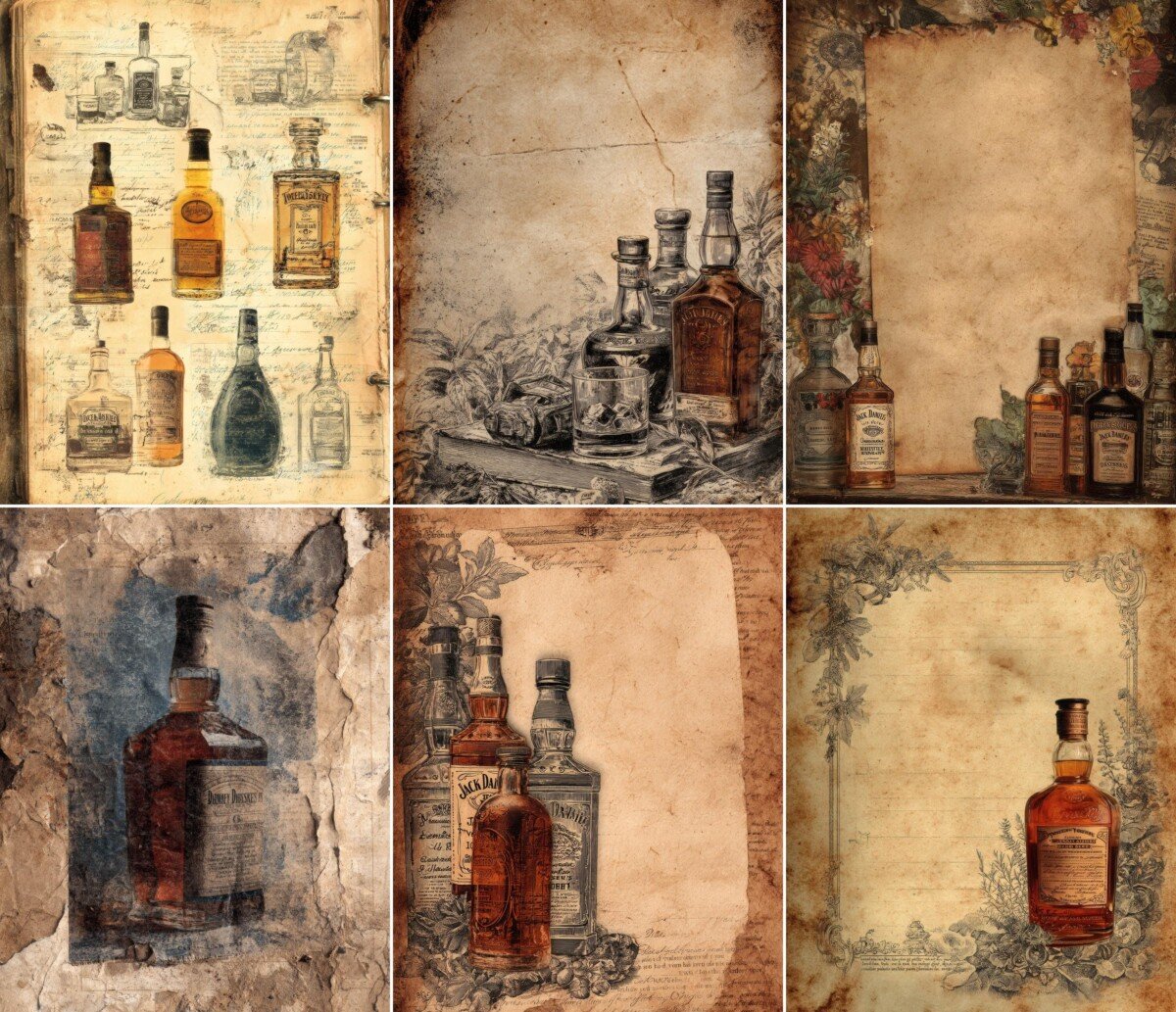 vintage preview 7 – Journal Pages