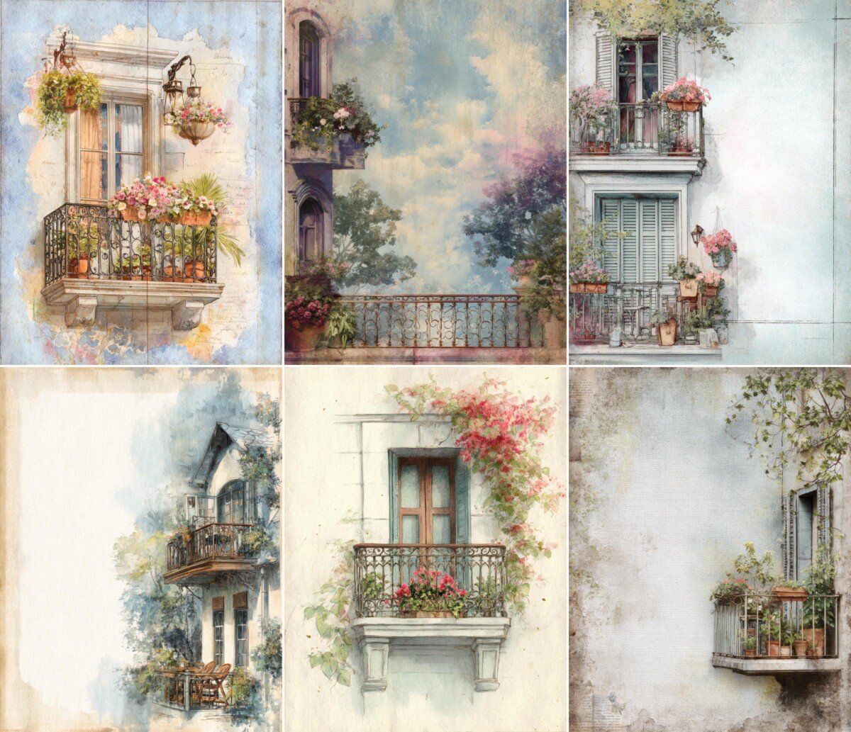 watercolour preview 2 – Journal Pages