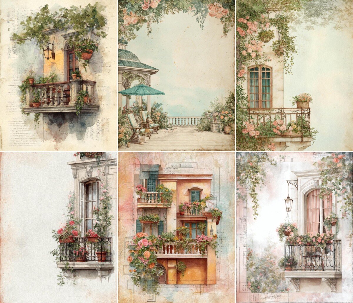 watercolour preview 8 – Journal Pages