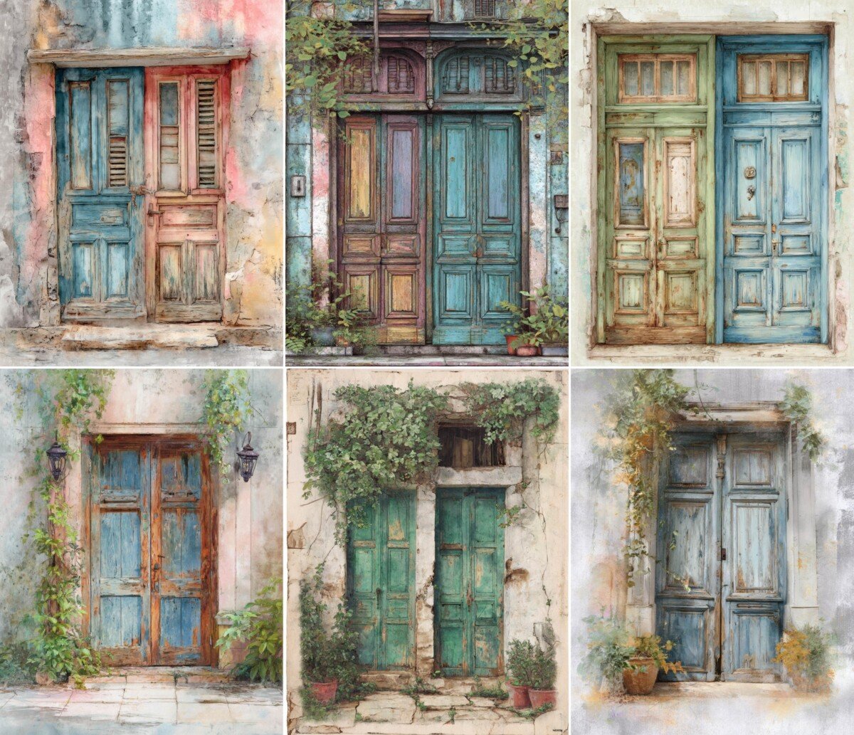watercolour preview 2 – Journal Pages