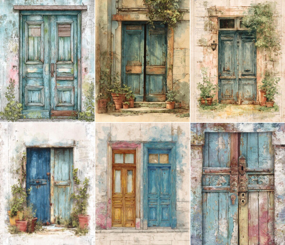 watercolour preview 5 – Journal Pages