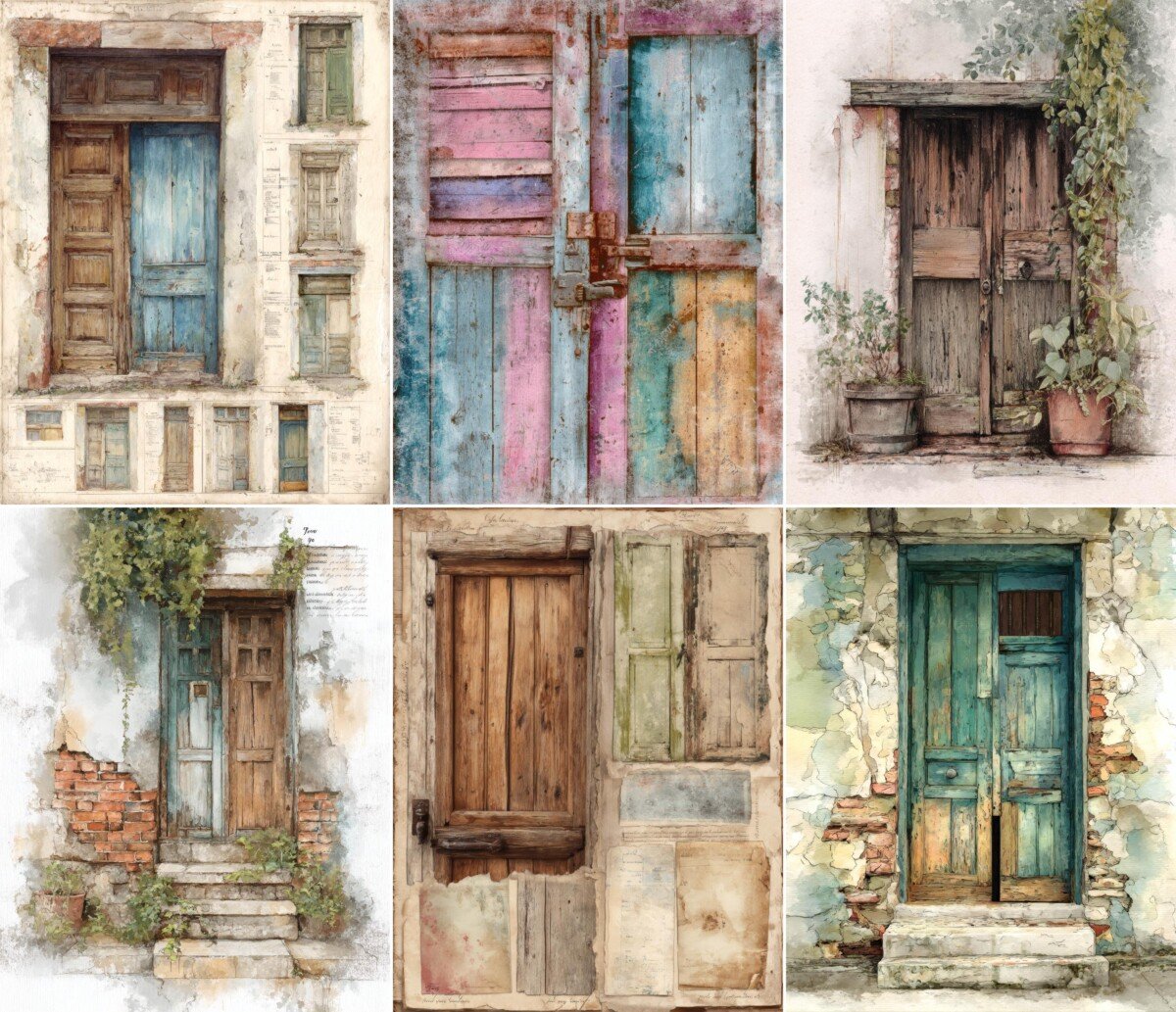 watercolour preview 8 – Journal Pages
