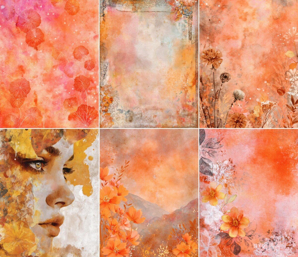 watercolour preview 2 – Journal Pages