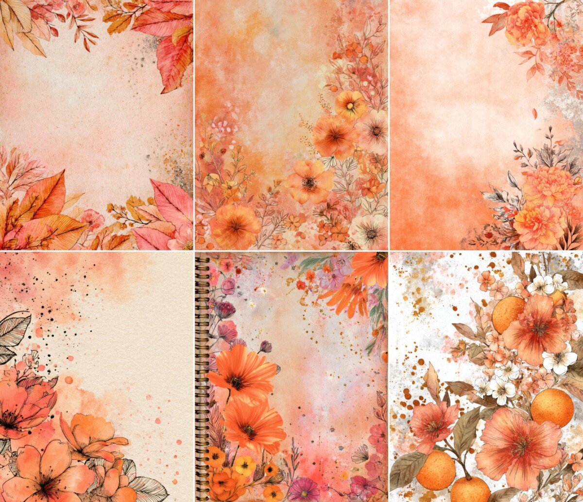 watercolour preview 8 – Journal Pages