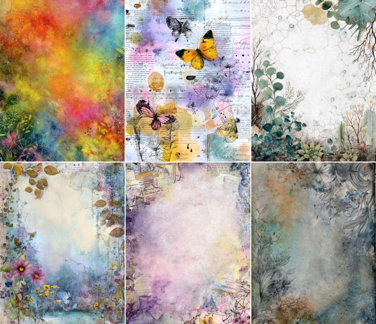 watercolour preview 2 – Journal Pages