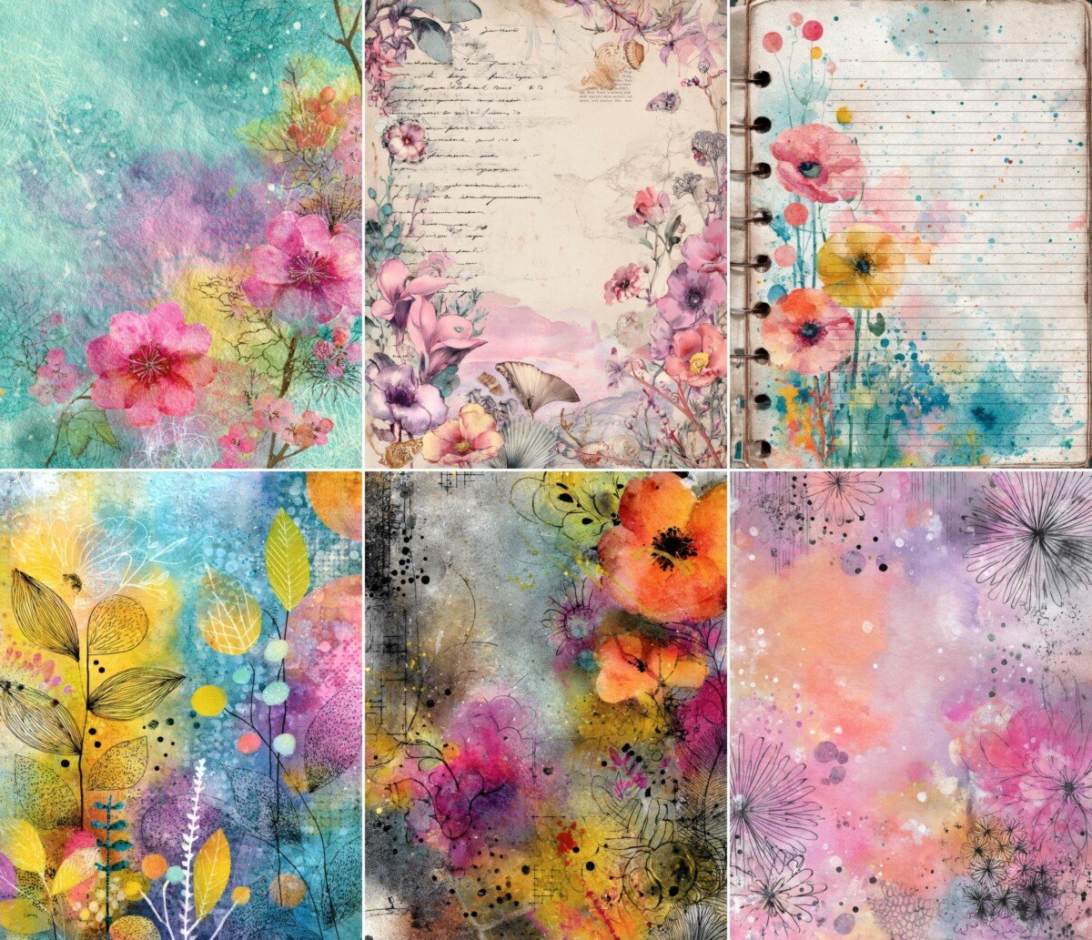 watercolour preview 4 – Journal Pages