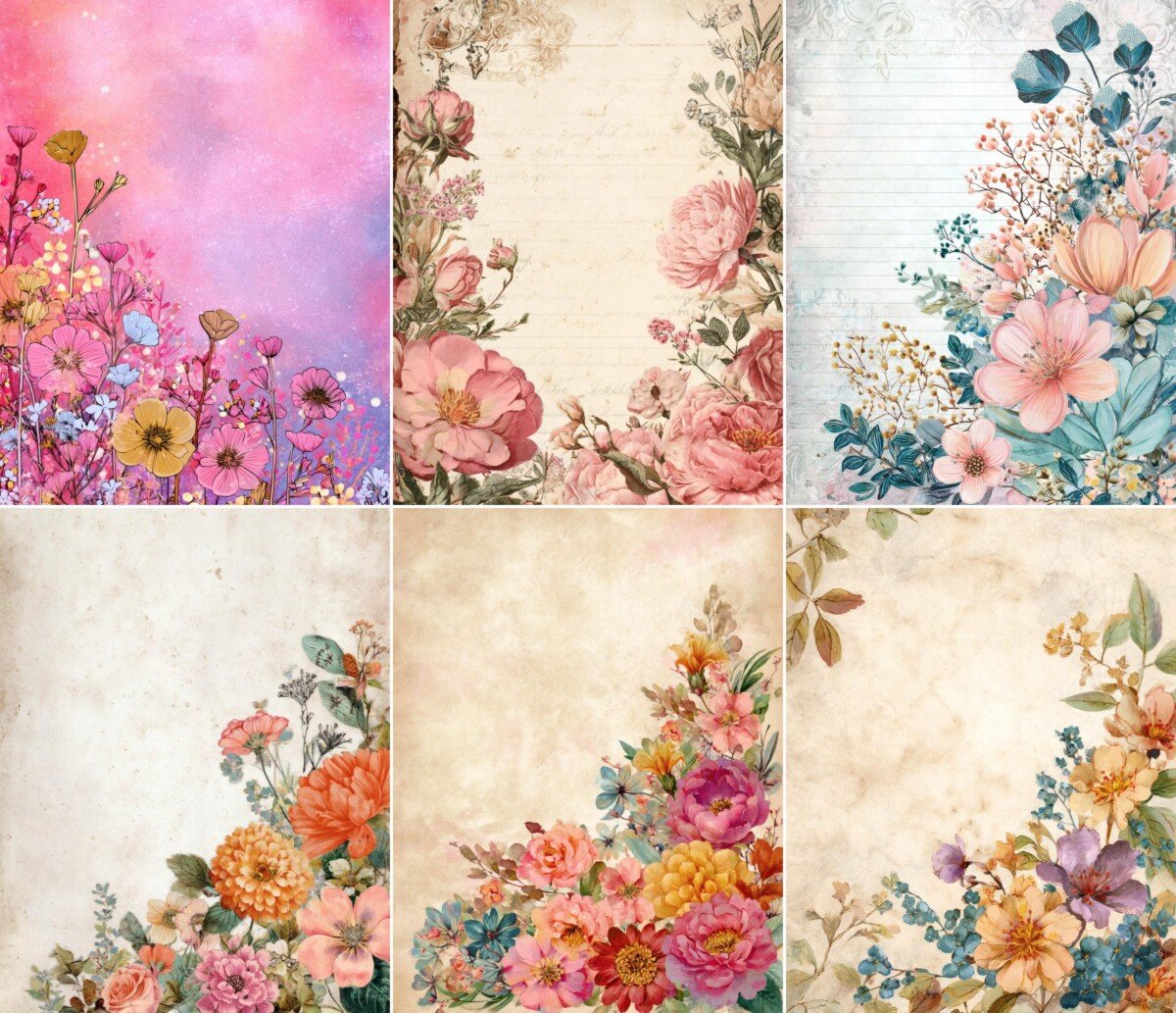 whimsical preview 7 – Journal Pages