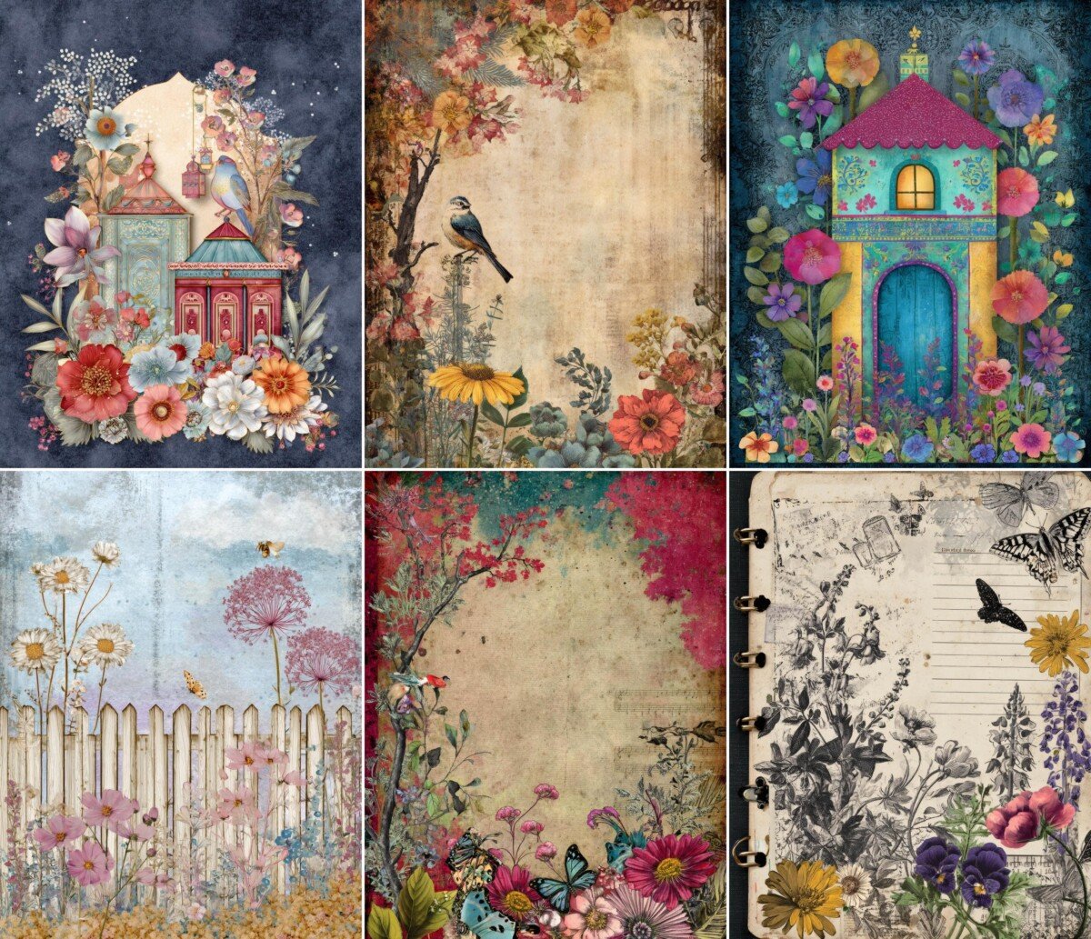 whimsical preview 7 – Journal Pages