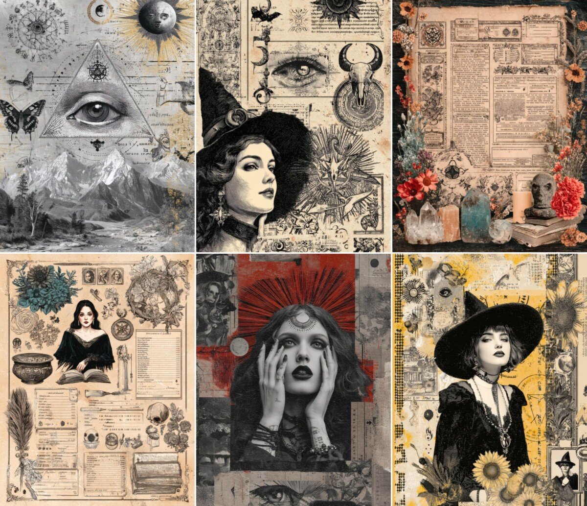 witchcore preview 3 – Journal Pages