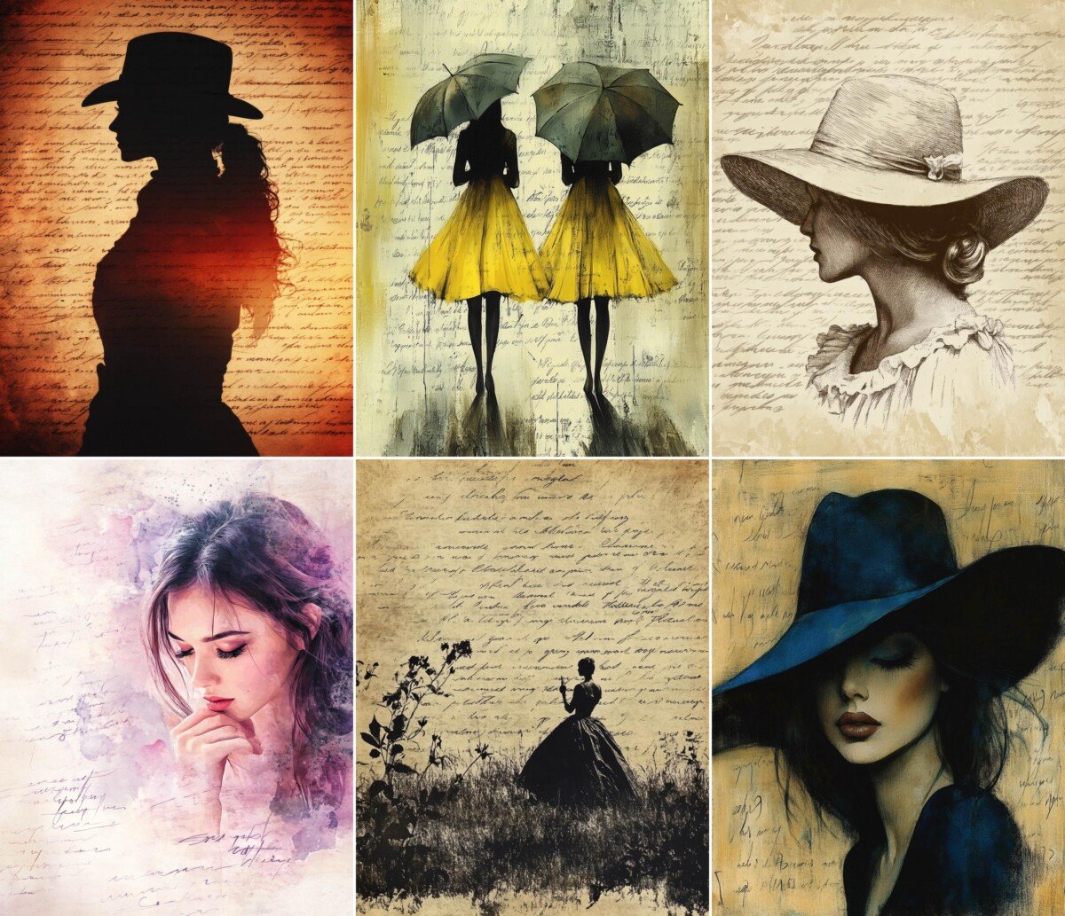 romantic preview 5 – Journal Pages