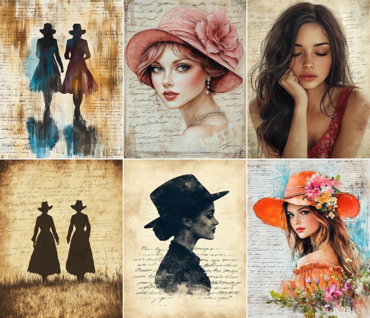 romantic preview 10 – Journal Pages