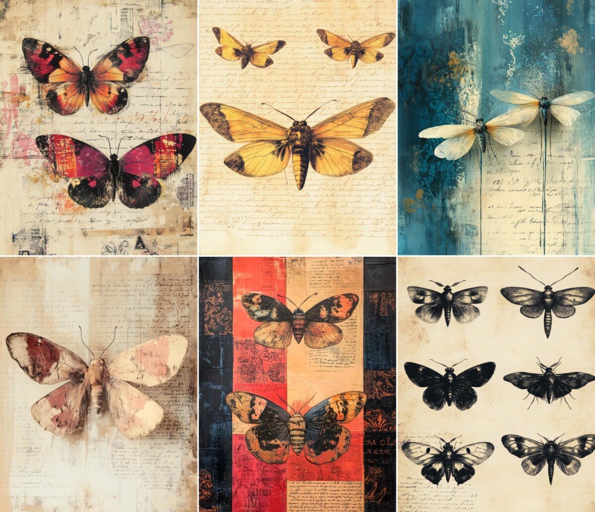 vintage preview 4 – Journal Pages
