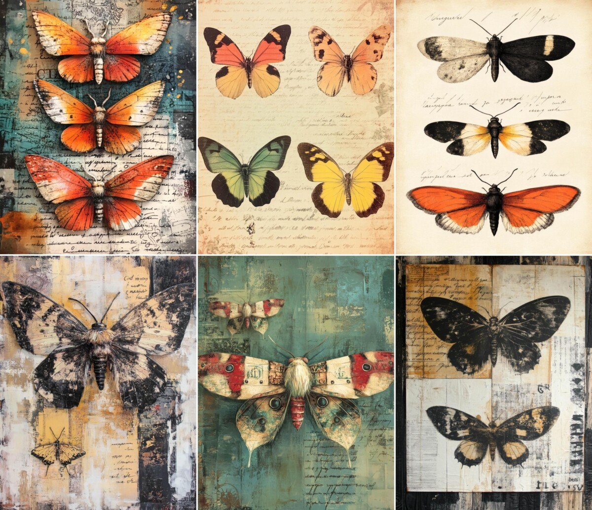 vintage preview 3 – Journal Pages