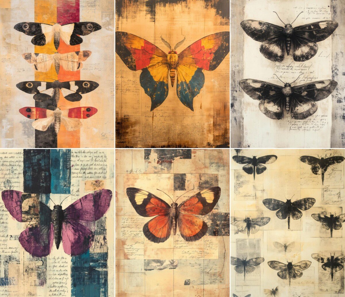vintage preview 7 – Journal Pages
