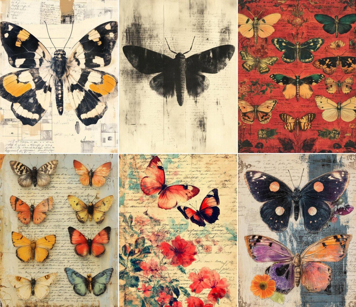 vintage preview 2 – Journal Pages