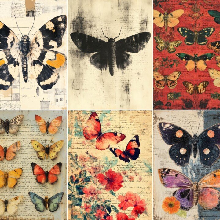vintage preview 2 – Journal Pages