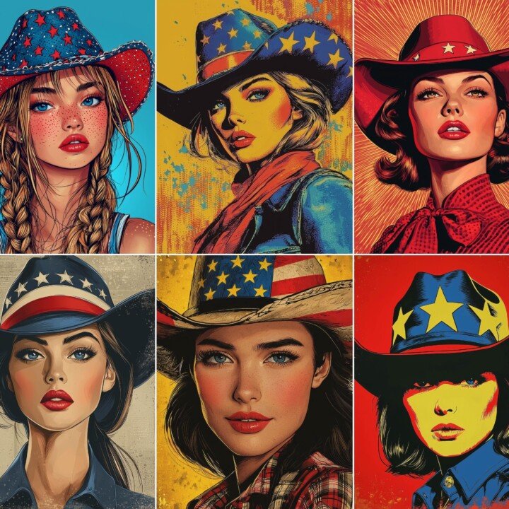 cowgirl preview 2 – Journal Pages