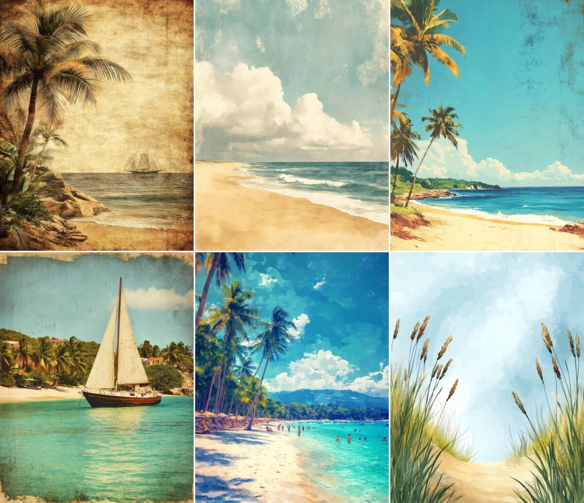 beach preview 2 – Journal Pages