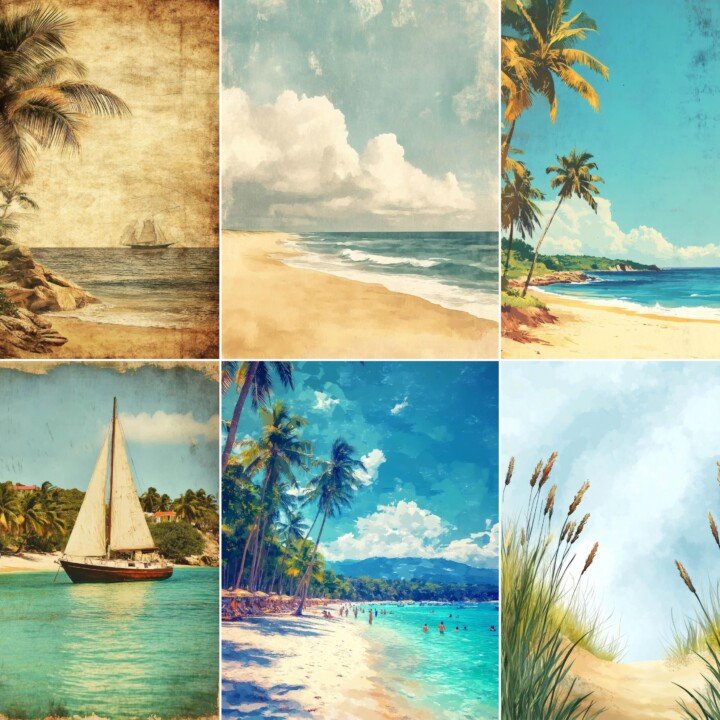 beach preview 2 – Journal Pages
