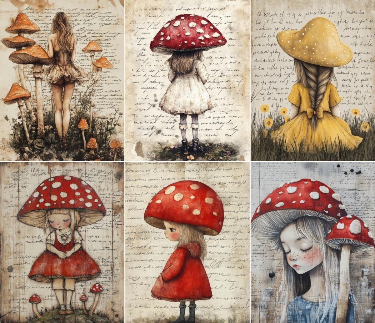 mushroom preview 3 – Journal Pages