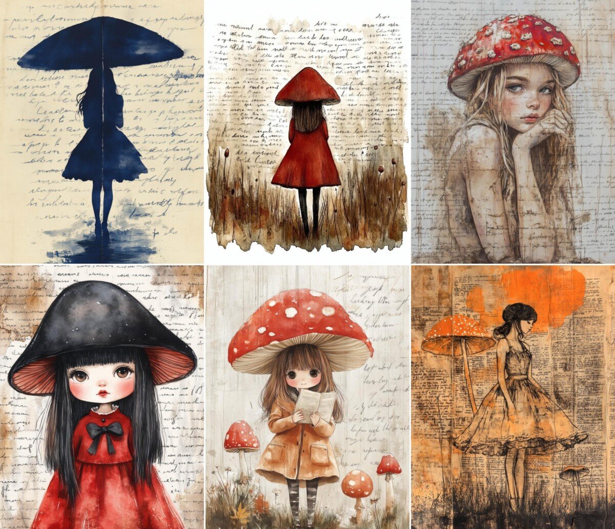 mushroom preview 6 – Journal Pages