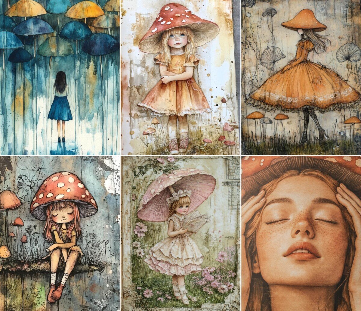 mushroom preview 4 – Journal Pages