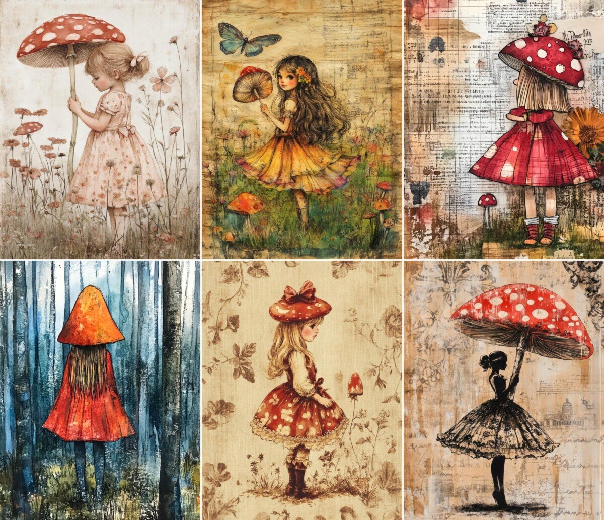 mushroom preview 5 – Journal Pages