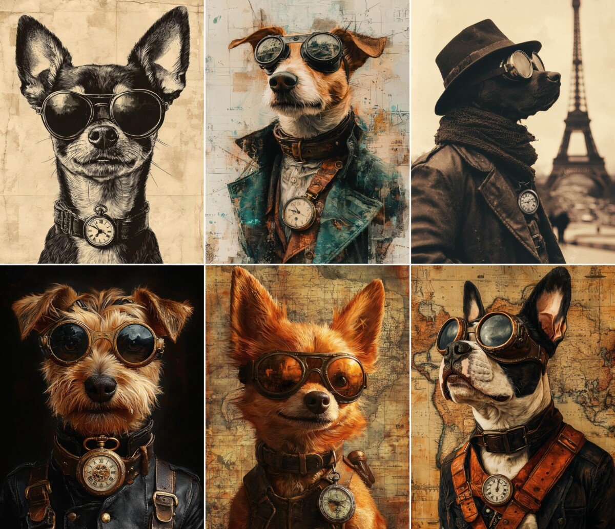 steampunk preview 3 – Journal Pages