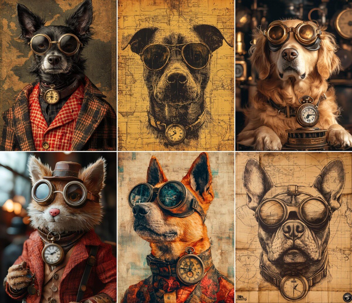 steampunk preview 2 – Journal Pages