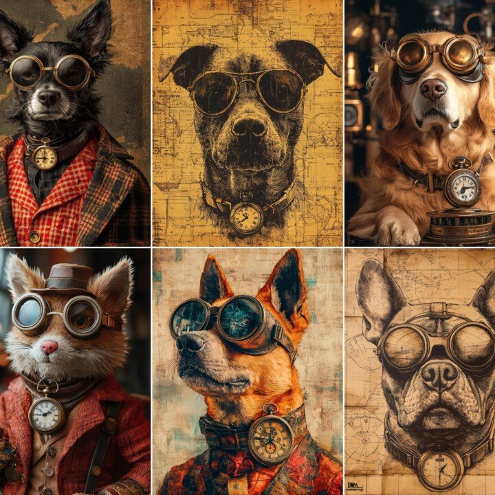 steampunk preview 2 – Journal Pages