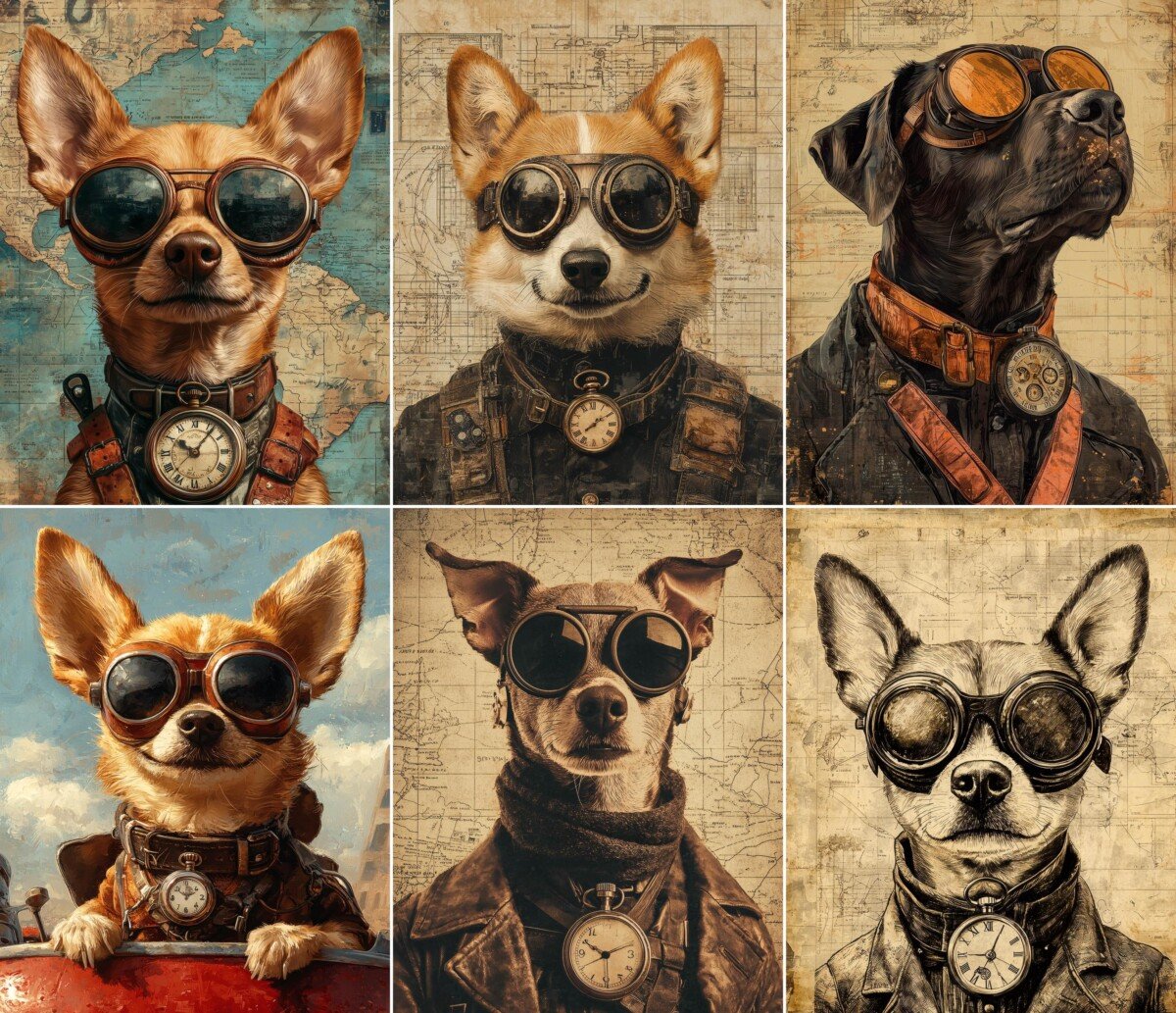 steampunk preview 9 – Journal Pages