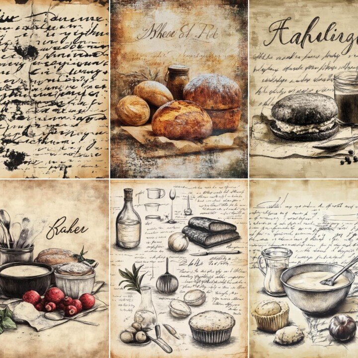 baking preview 2 – Journal Pages