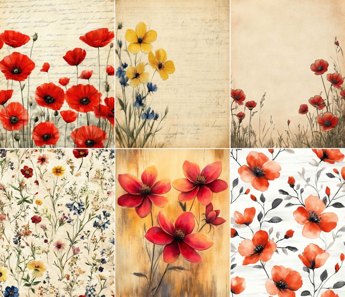 wildflower preview 6 – Journal Pages