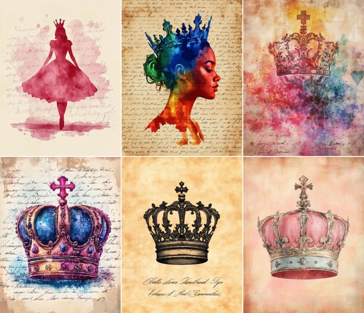 crowned preview 3 – Journal Pages