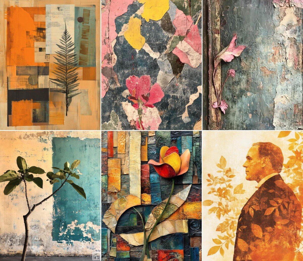 botanical – 68 Botanical Heritage Junk Journal Pages