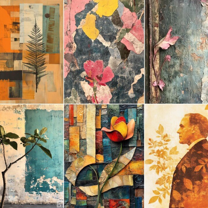 botanical – 68 Botanical Heritage Junk Journal Pages
