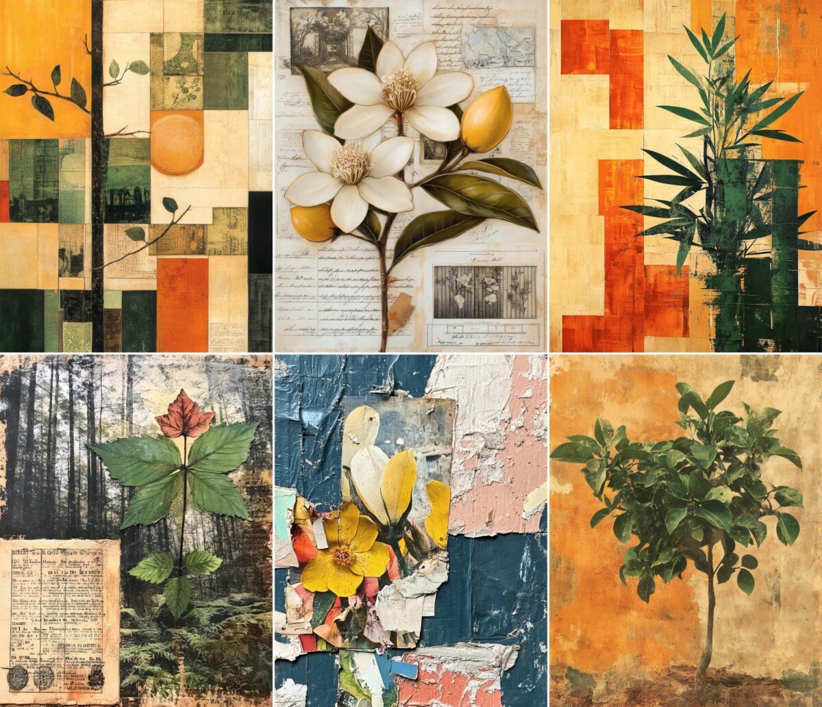 botanical preview 6 – Journal Pages