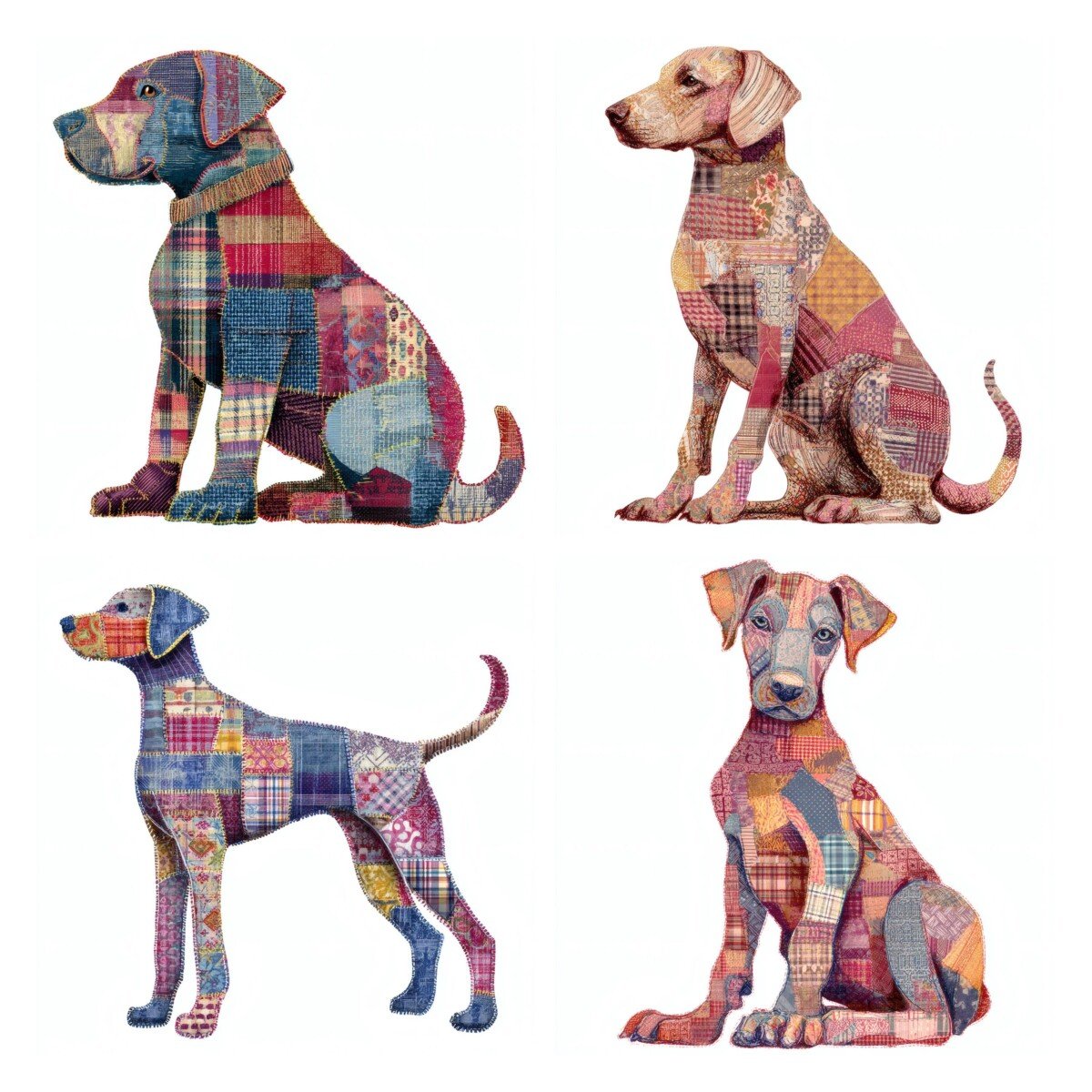 dog – 24 Dog Junk Journal Fussy Cuts