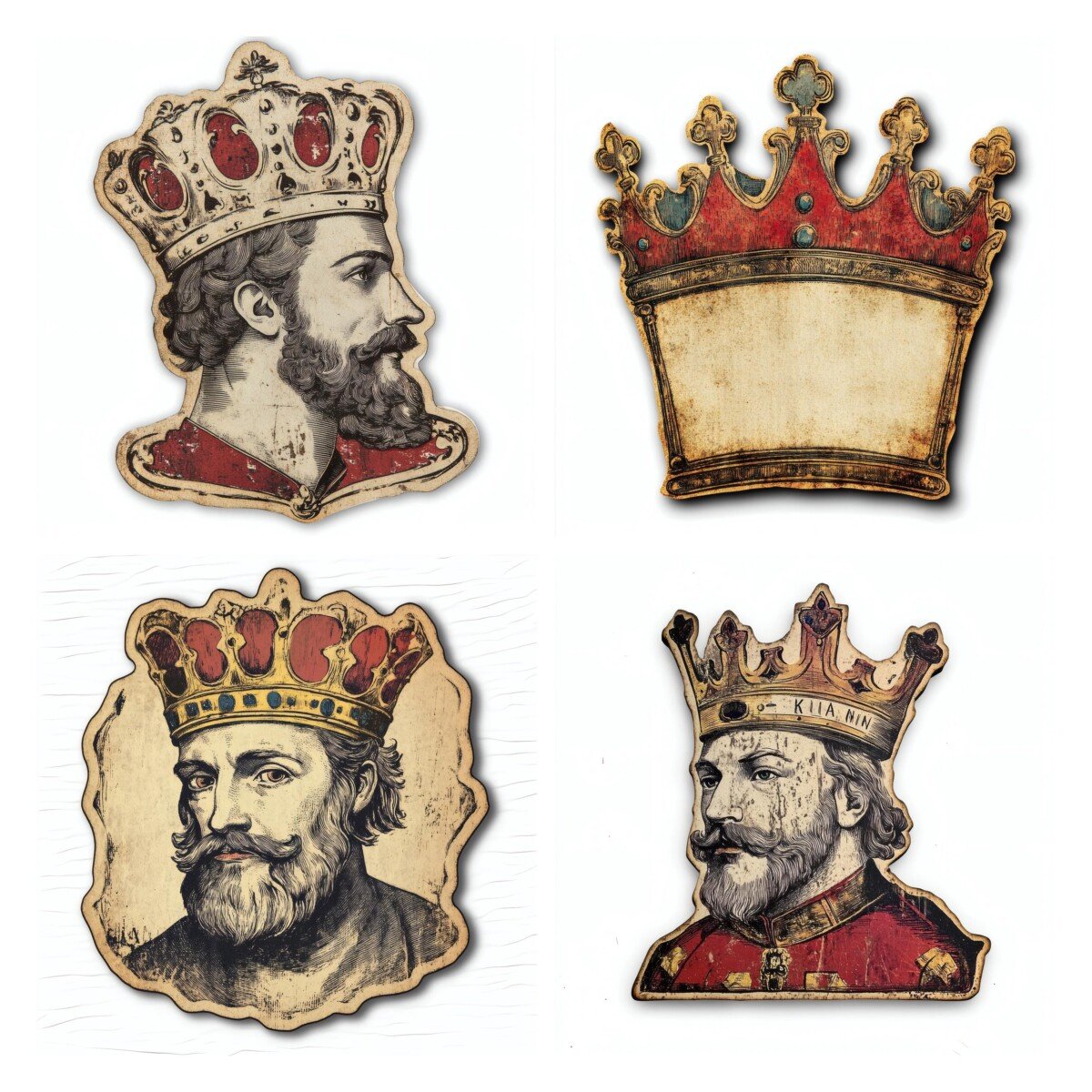 drama – 22 Drama King Die Cuts Cutouts
