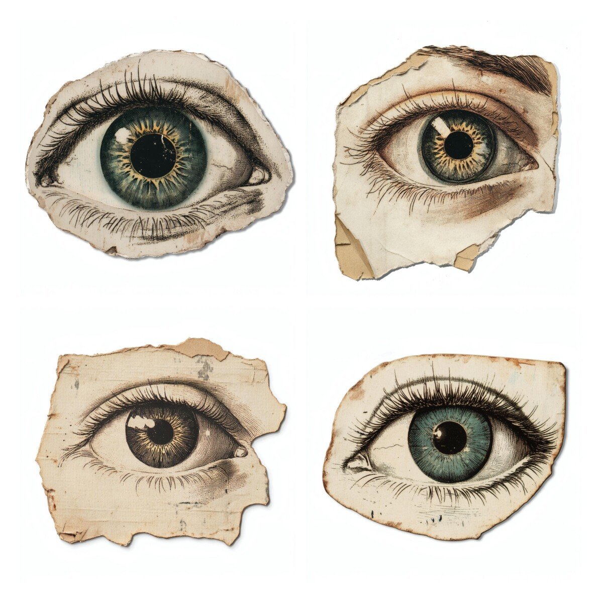 vintage preview 5 – Fussy Cuts