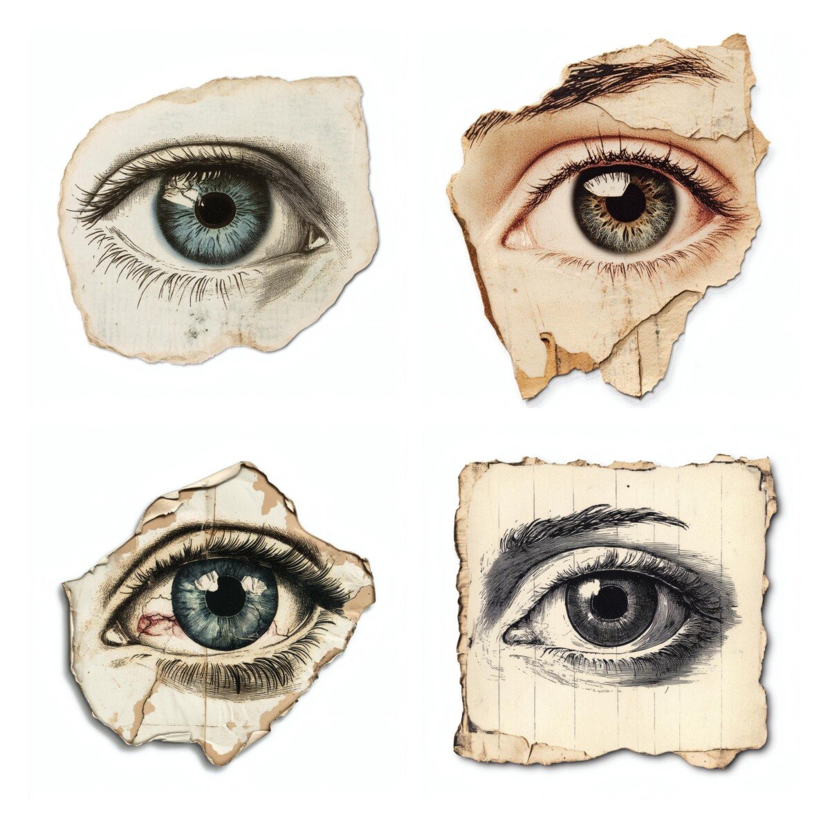 vintage preview 6 – Fussy Cuts