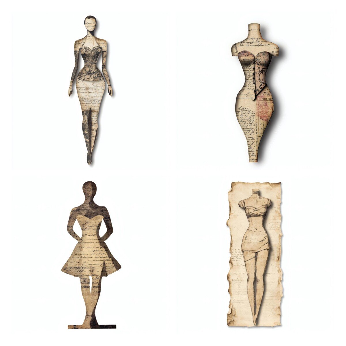vintage preview 6 – Fussy Cuts