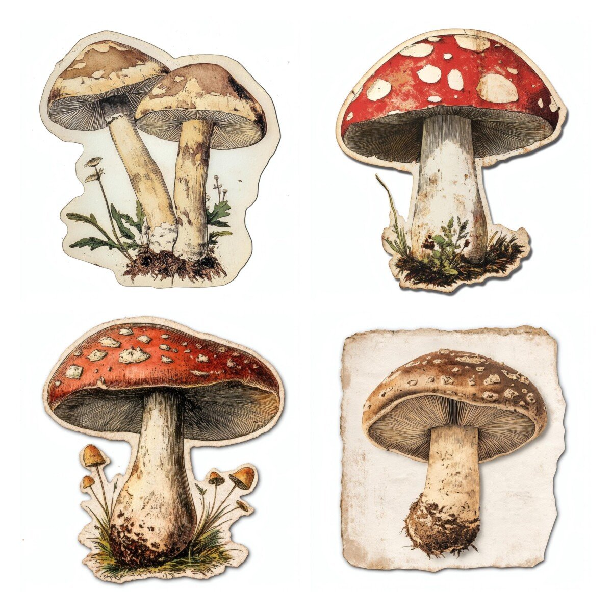 mushroom preview 5 – Fussy Cuts