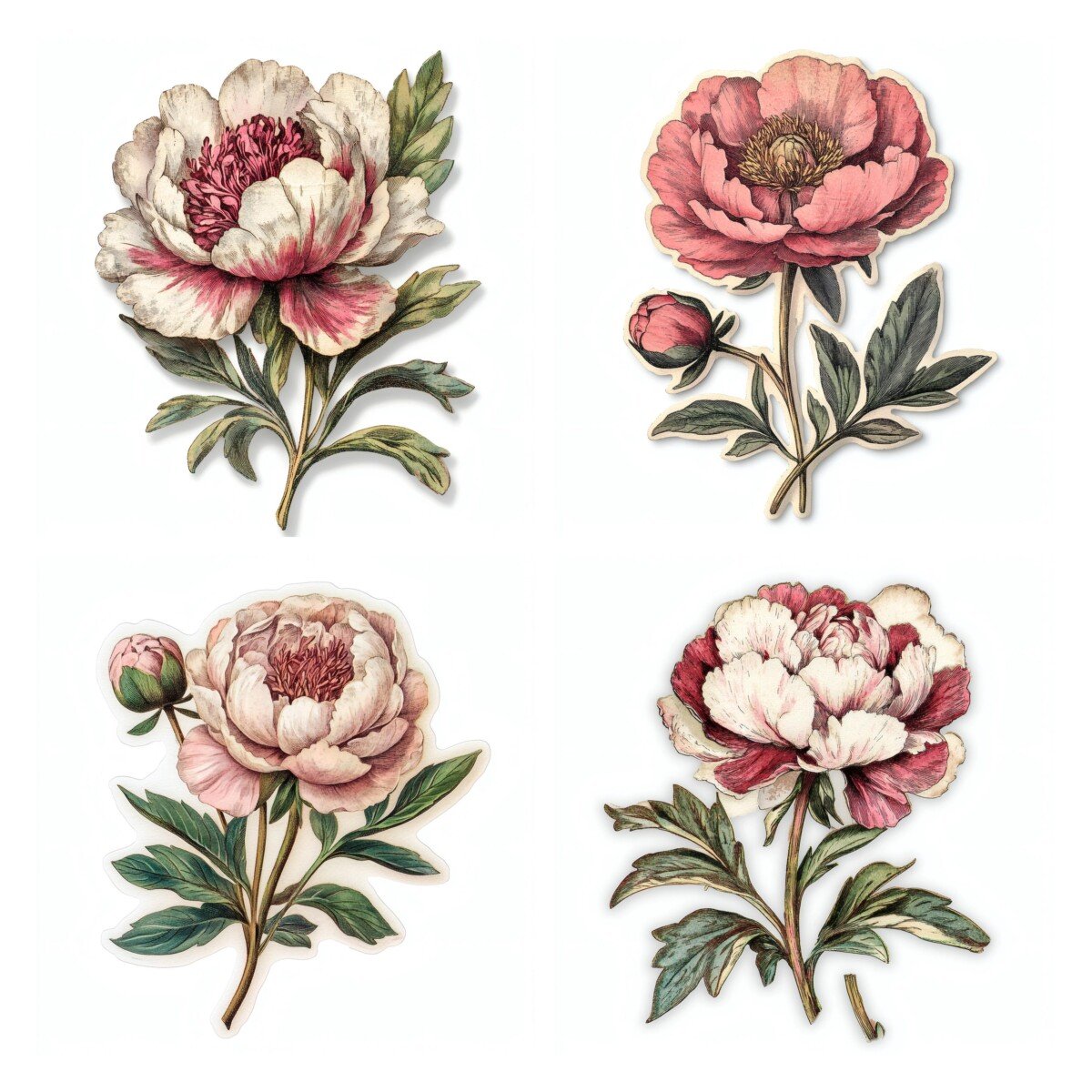 peony preview 4 – Fussy Cuts