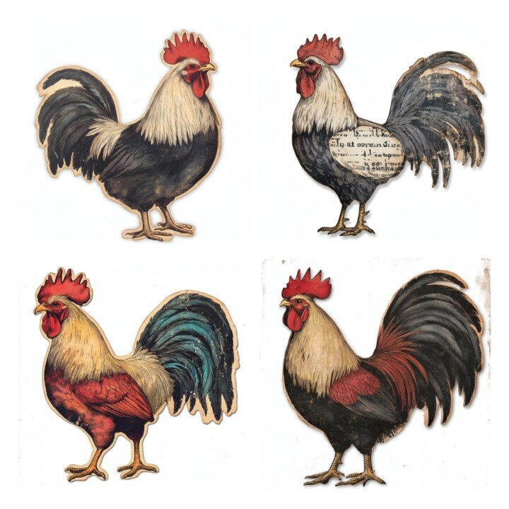 rooster preview 2 – Fussy Cuts