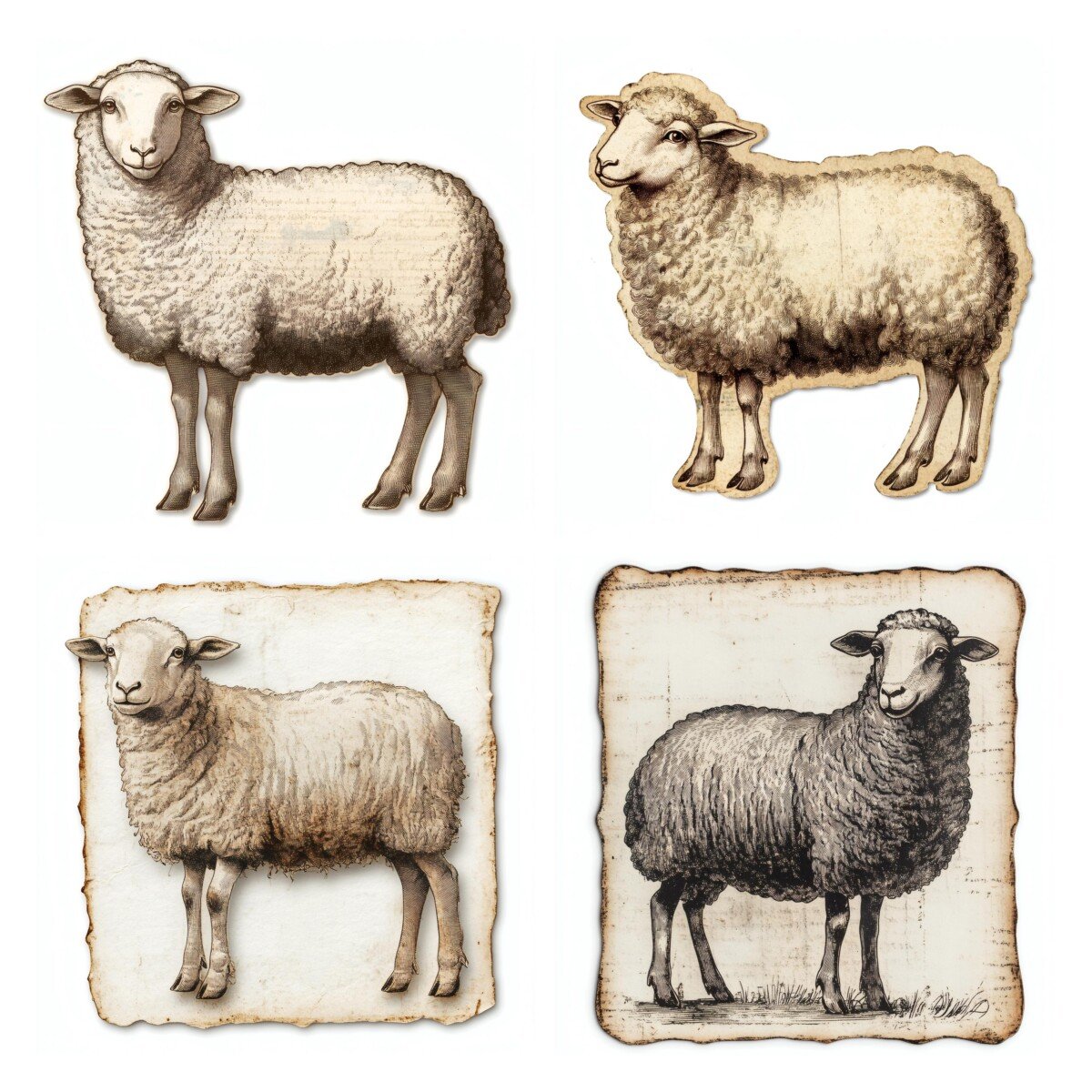 sheep preview 6 – Fussy Cuts